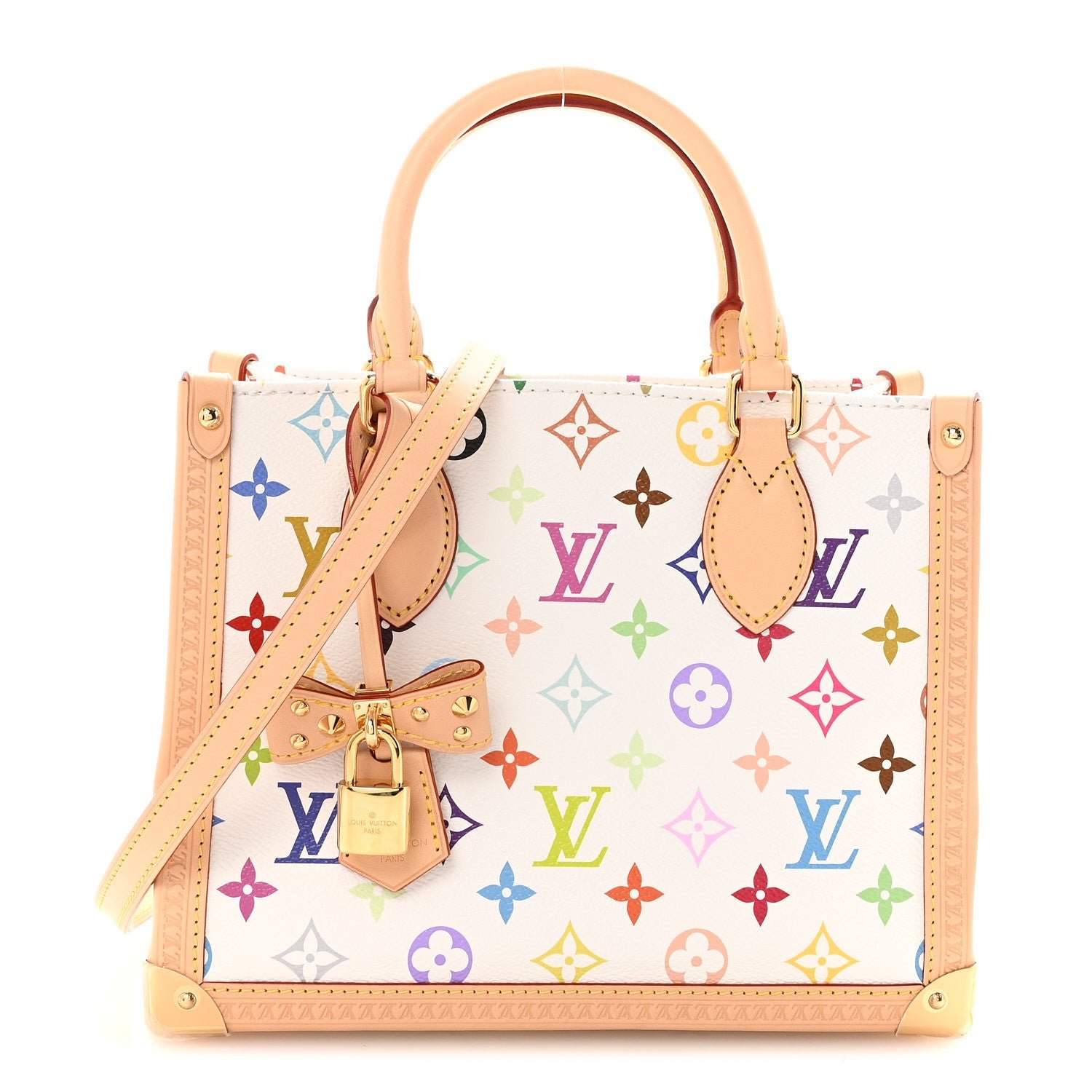 Louis Vuitton LV X TM Monogram Multicolor Onthego PM White White