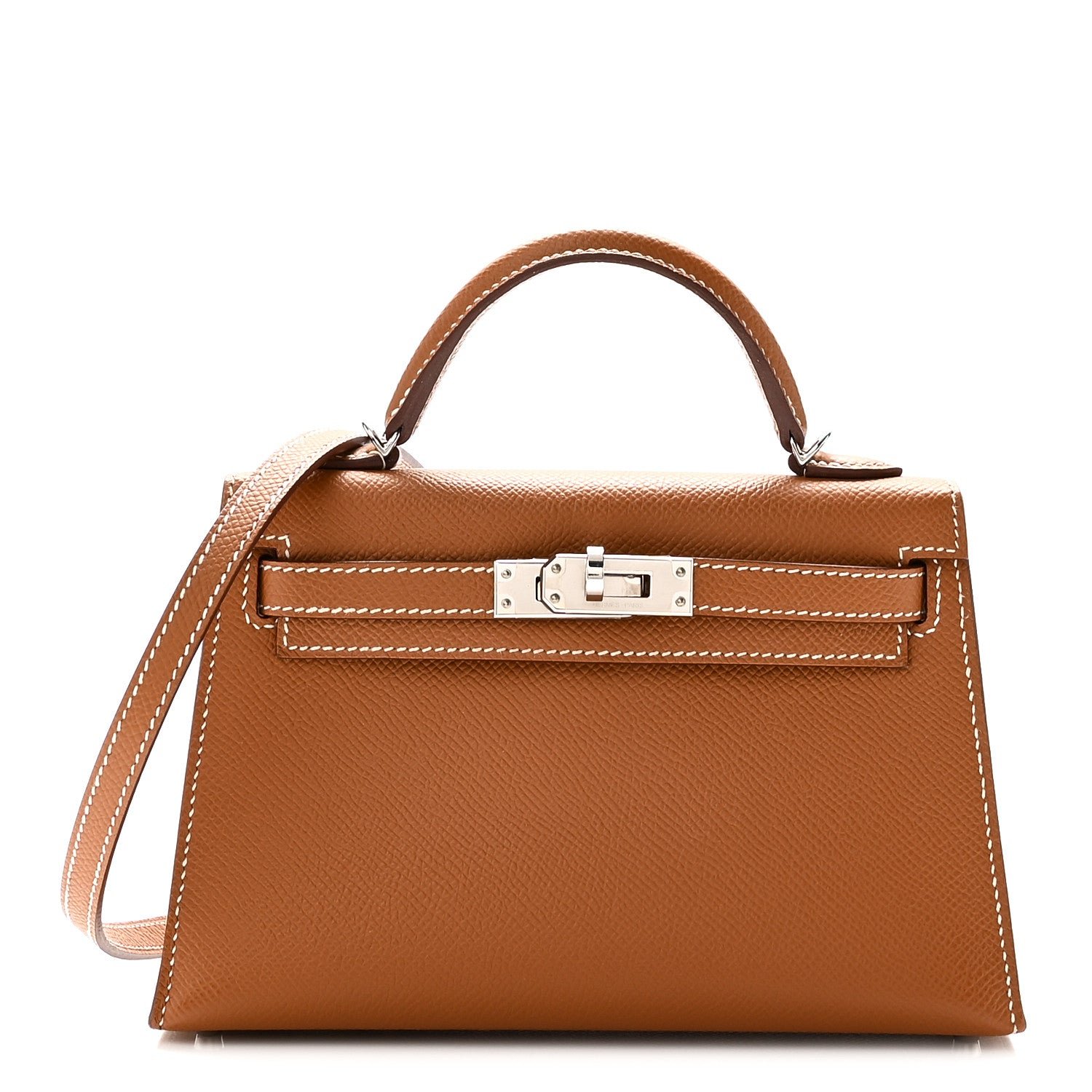Hermes Epsom Mini Kelly Sellier 20 Gold