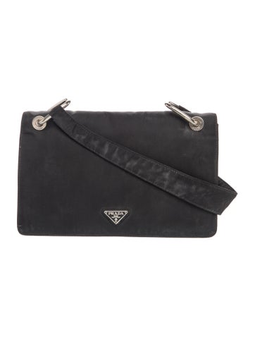 Enameled Metal Triangle Shoulder Bag