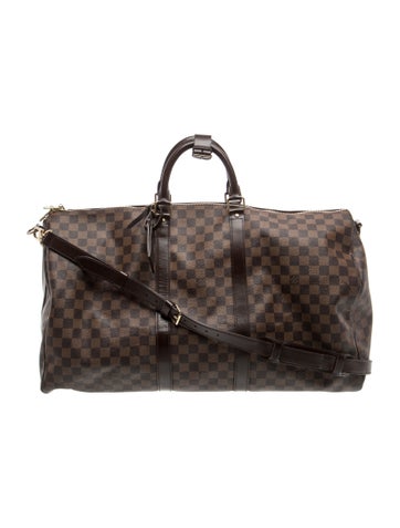 Damier Ebene Keepall Bandouliere 55