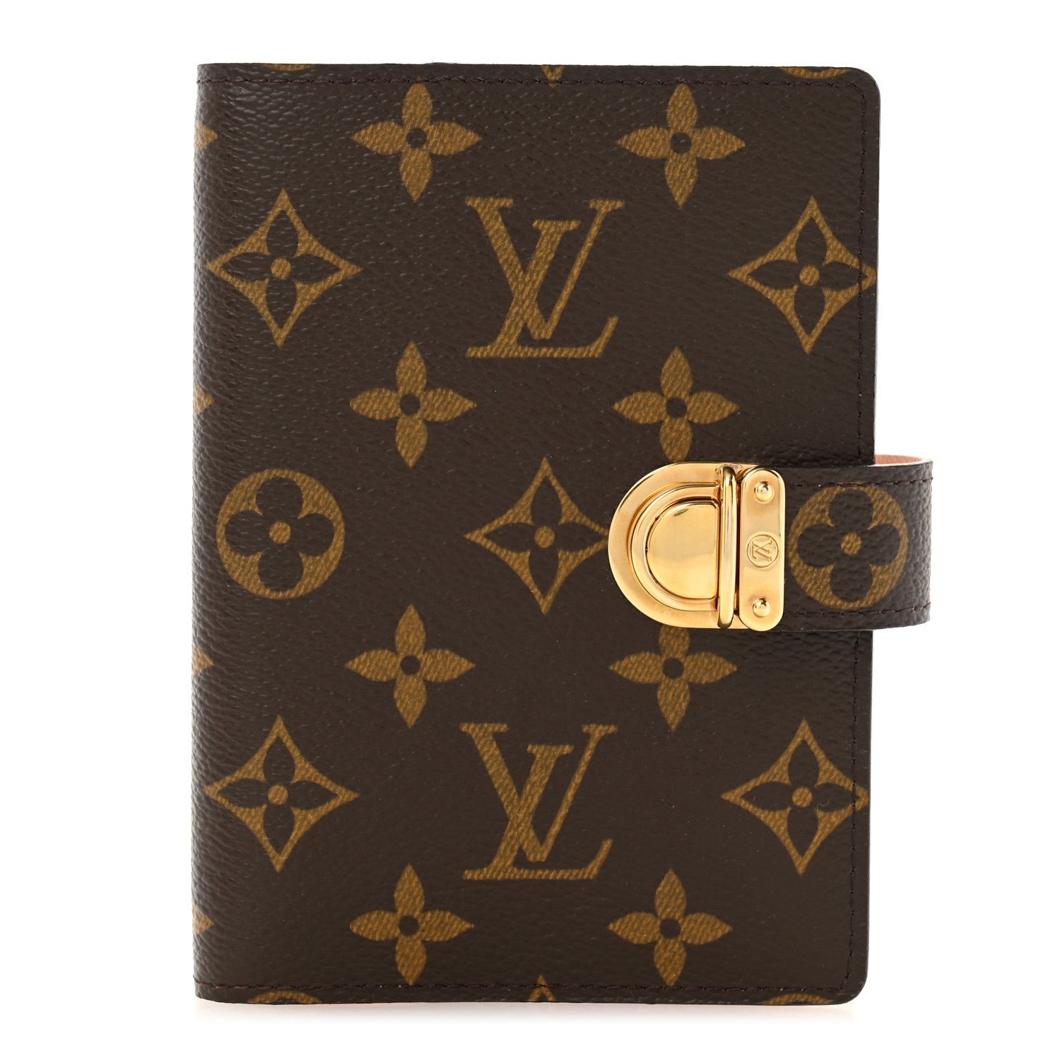 Louis Vuitton Monogram Koala Small Ring Agenda Cover Rose