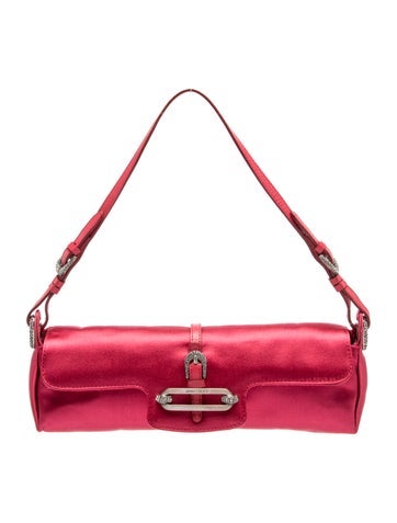 Satin Shoulder Bag