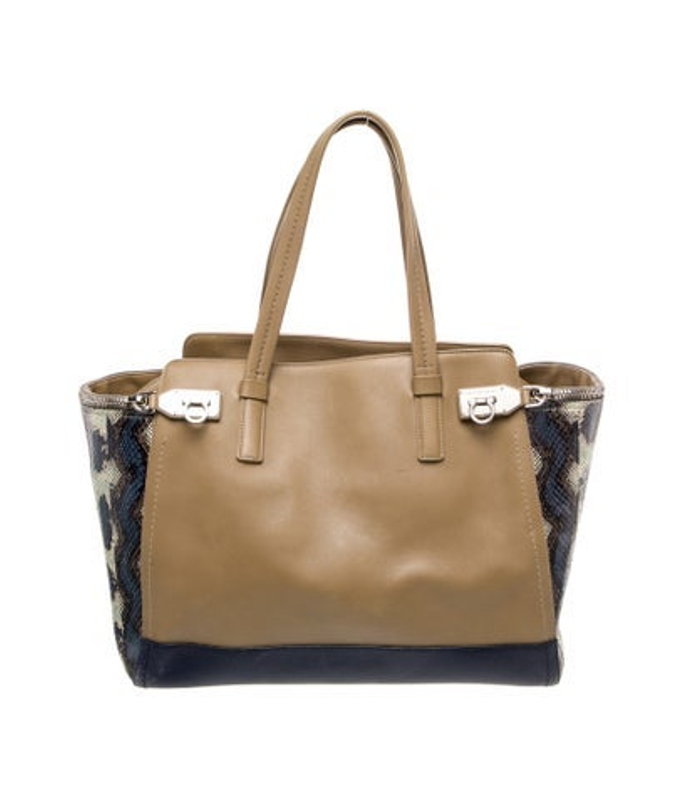 Salvatore Ferragamo Ferragamo Leather Top Handle Bag