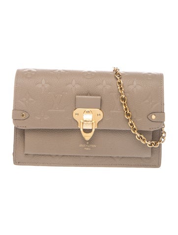 LV Monogram Vavin Wallet on Chain Small
