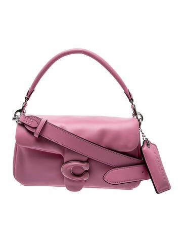 Coach Leather Top Handle Bag Medium