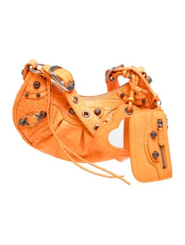 Embossed Leather Le Cagole XS