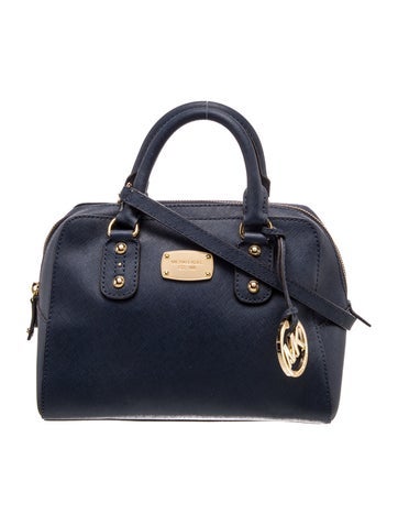 Saffiano Leather Top Handle Bag