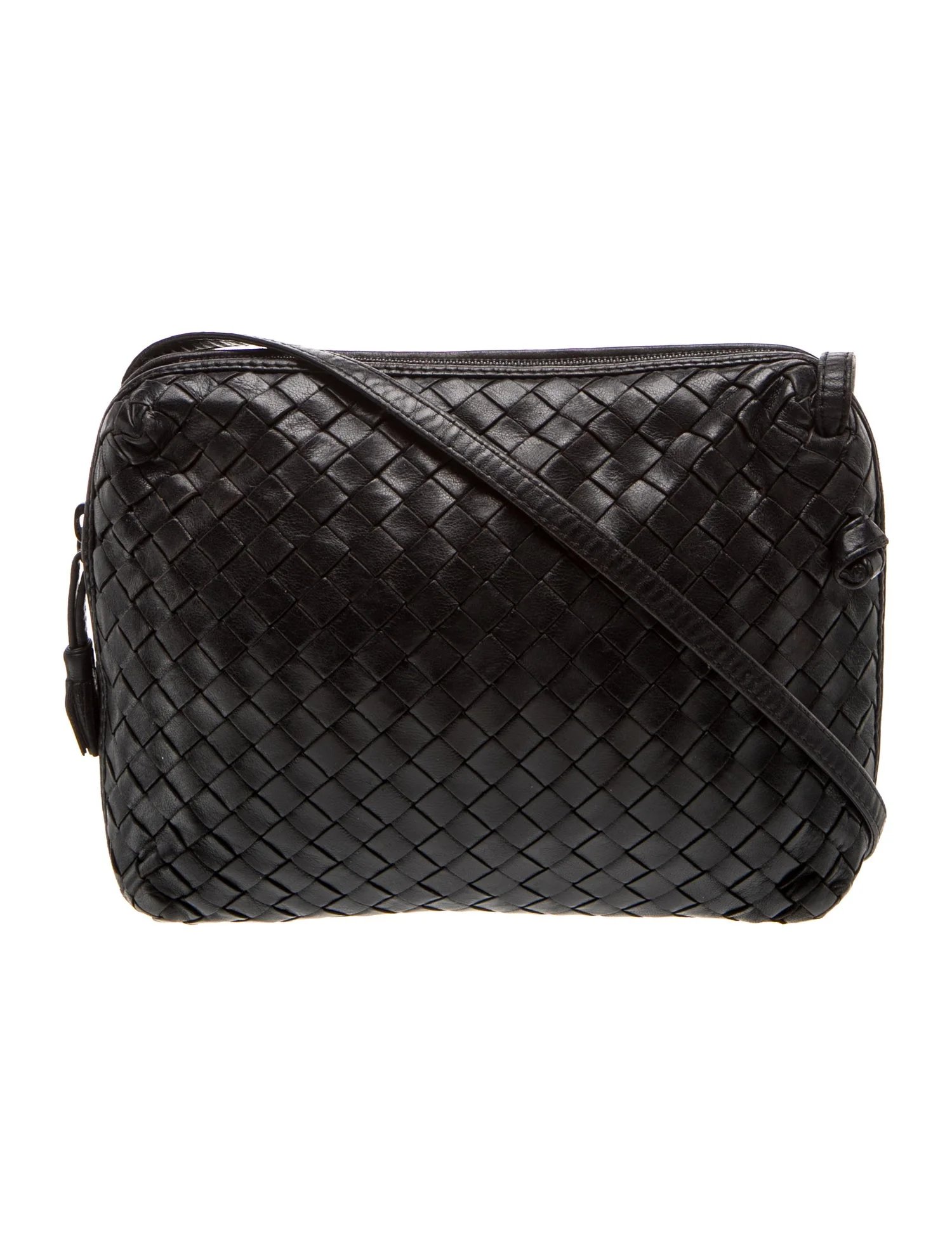 Intrecciato Crossbody Bag Vintage