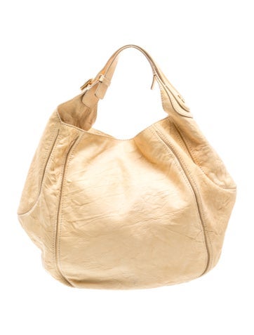 Leather Top Handle Bag