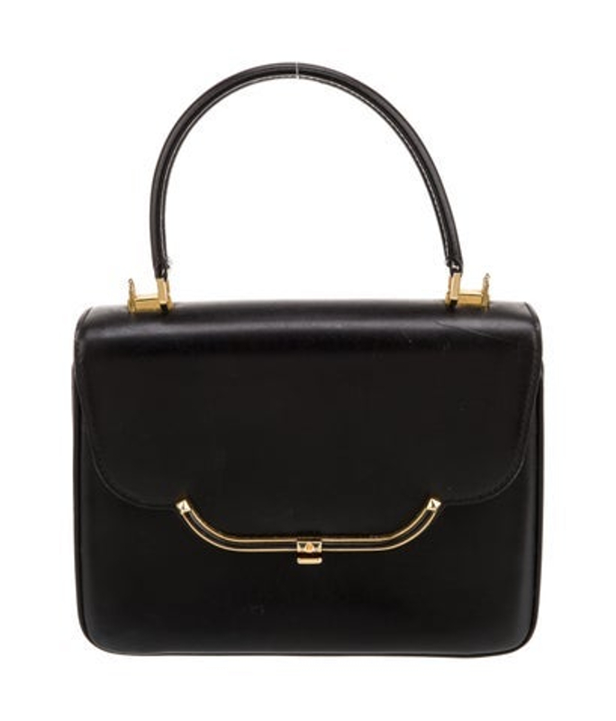 Bally Leather Top Handle Bag