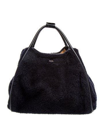 Wool Top Handle Bag