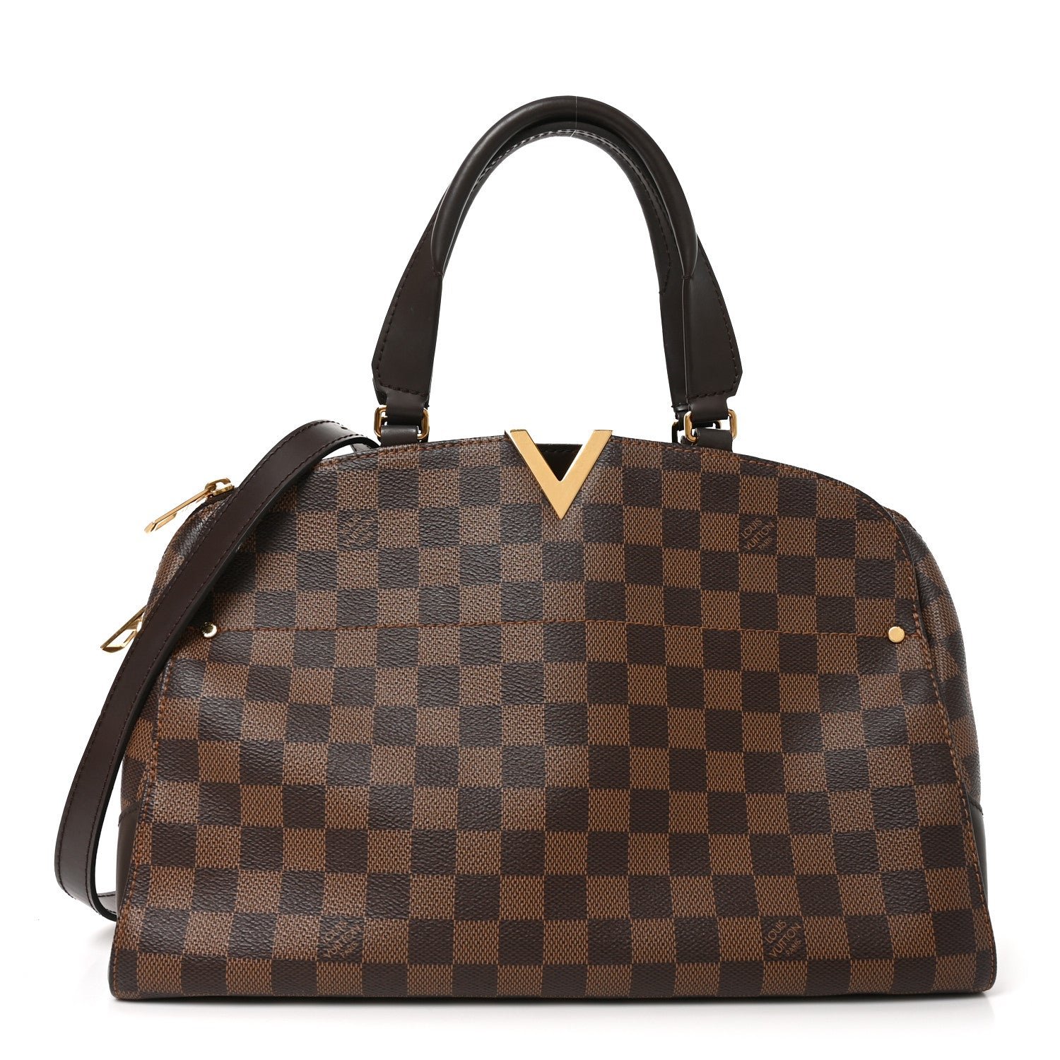 Louis Vuitton Damier Ebene Kensington Bowling Bag