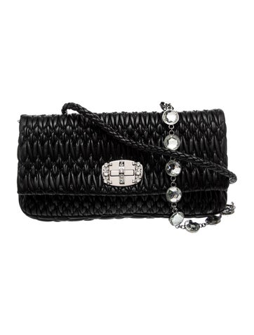 Miu Miu Leather Shoulder Bag