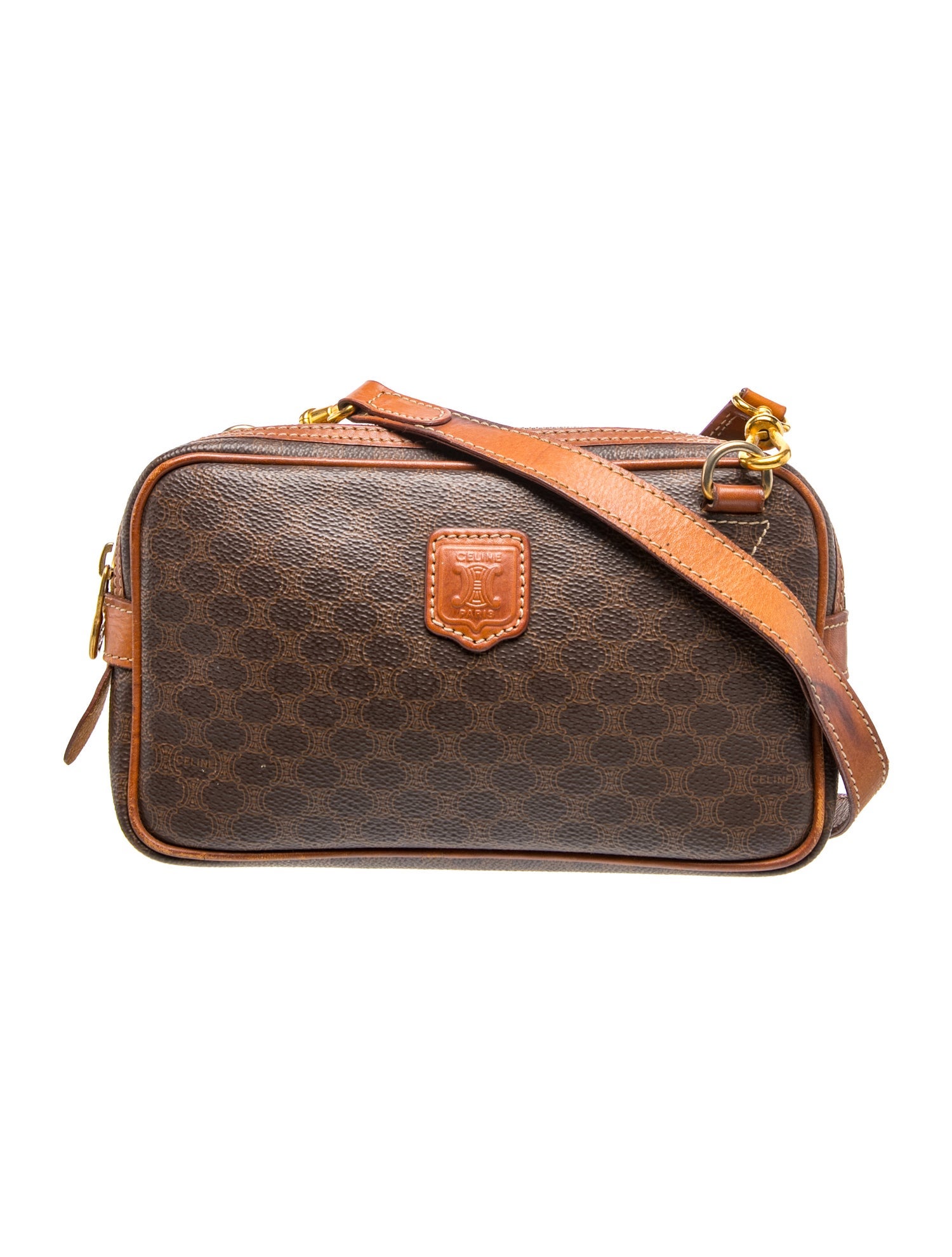 Celine Macadam Crossbody Bag Vintage