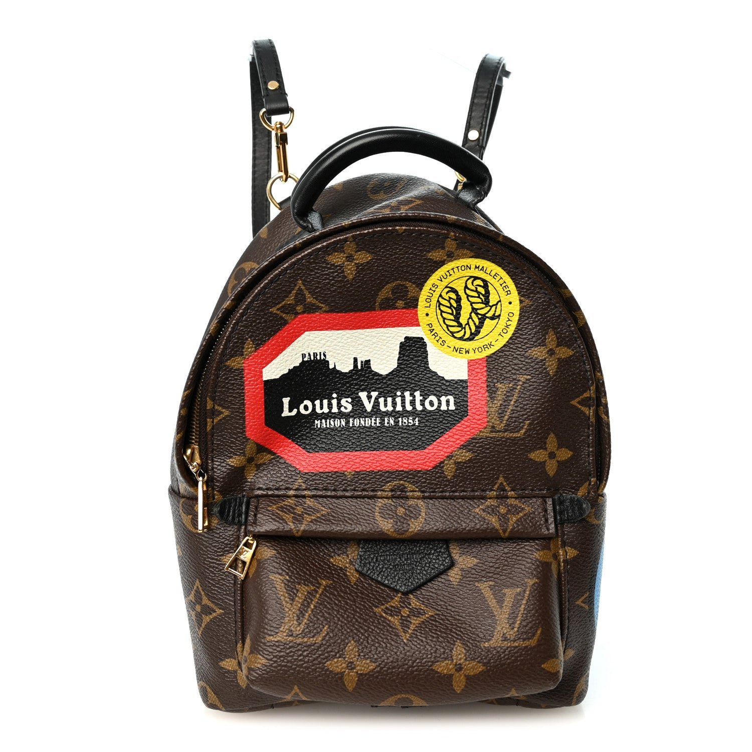 Louis Vuitton Monogram World Tour Palm Springs Backpack Mini