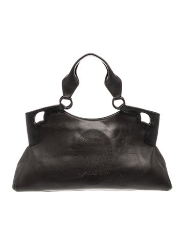 Leather Top Handle Bag