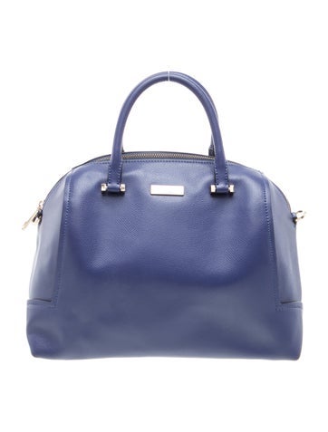 Leather Top Handle Bag
