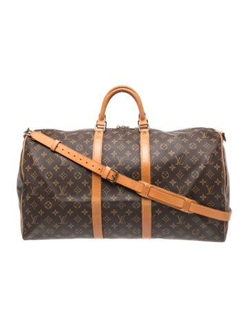 LV Monogram Keepall Bandouliere 55 Vintage