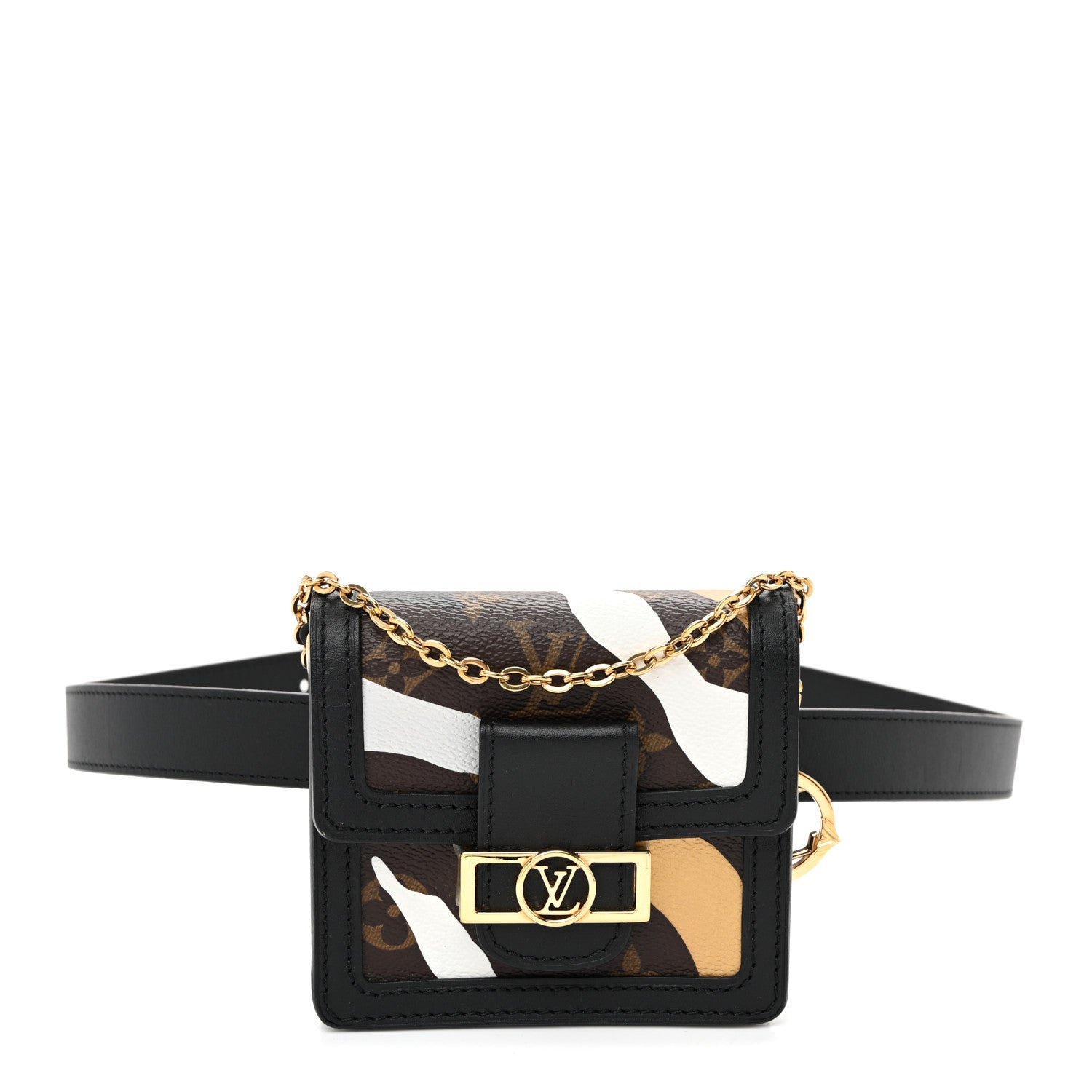 Louis Vuitton X LOL Monogram Bumbag Dauphine BB Gold Silver
