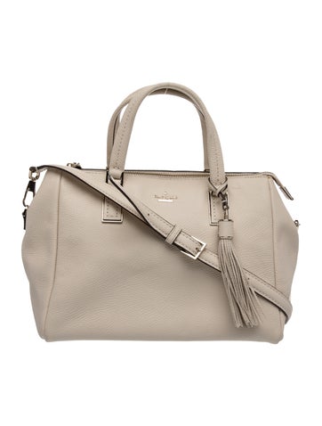 Leather Top Handle Bag