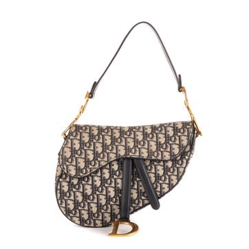 Dior Canvas Saddle Oblique