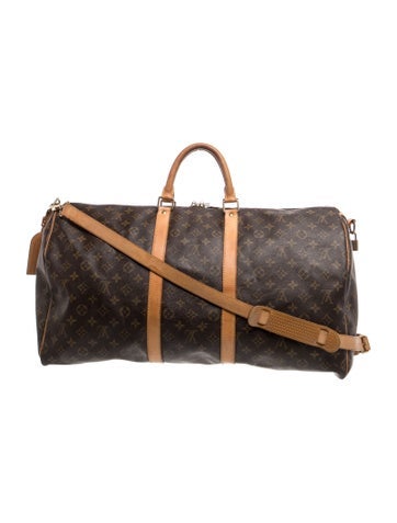 LV Monogram Keepall Bandouliere 55
