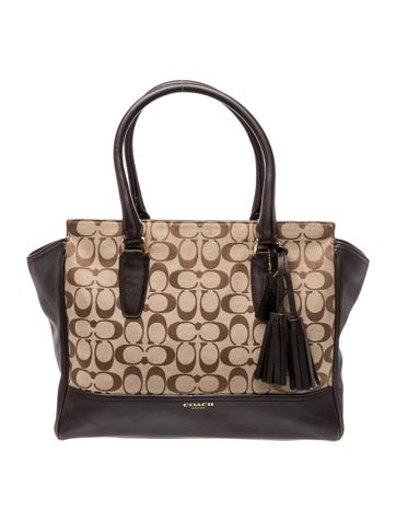 Canvas Top Handle Bag