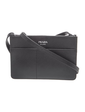 Saffiano Leather Crossbody Bag