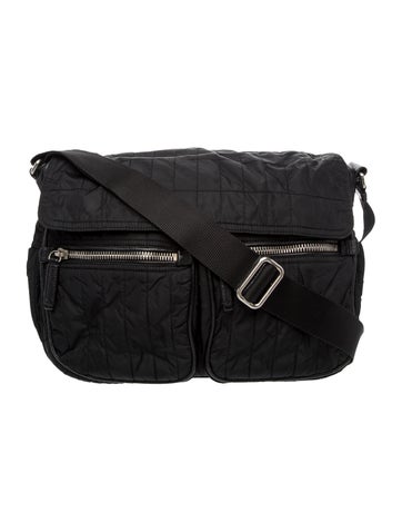 Prada Saffiano Leather Messenger Bag