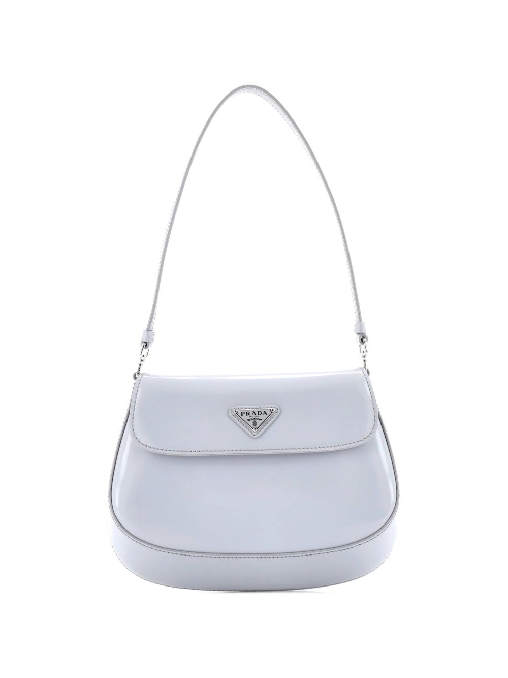 Cleo Flap Shoulder Bag Spazzolato Leather Small hobo bag