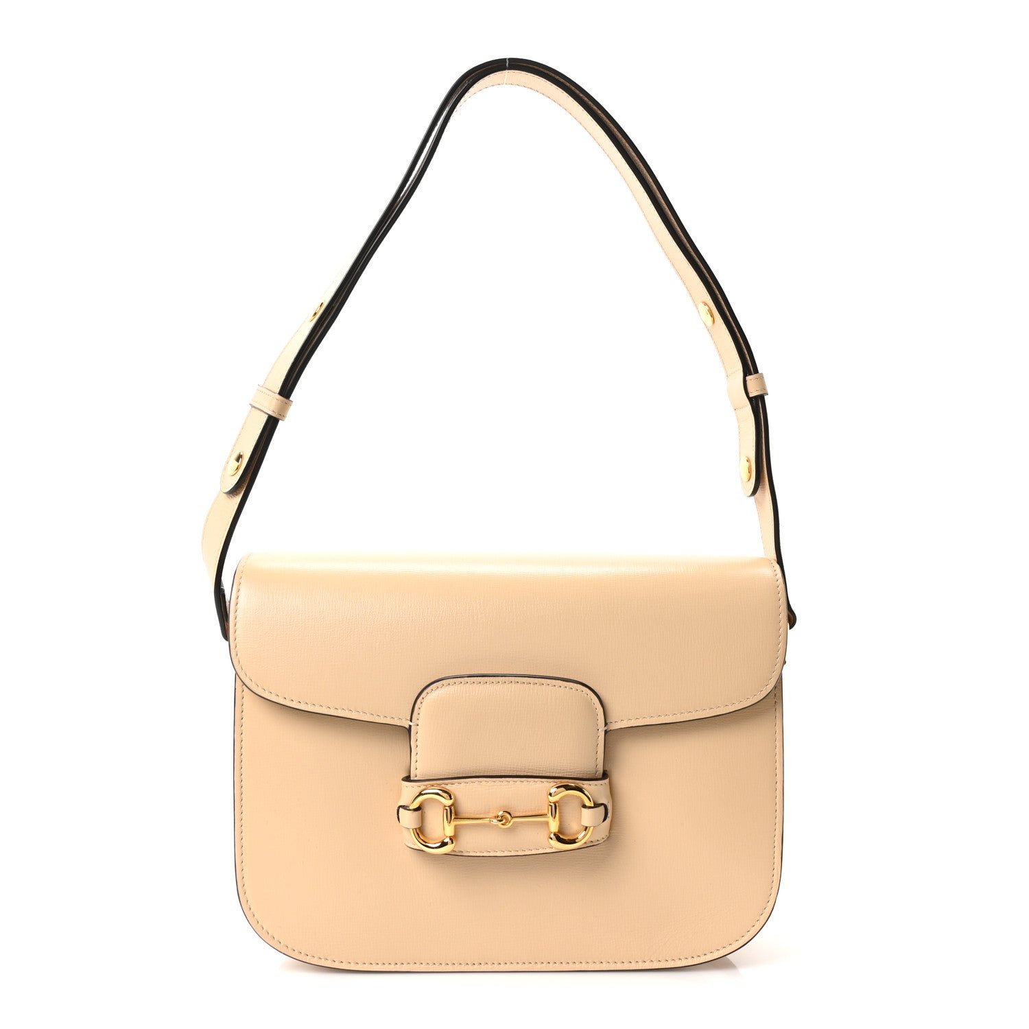 Gucci Azalea Calfskin Horsebit 1955 Shoulder Bag Bubble Tea