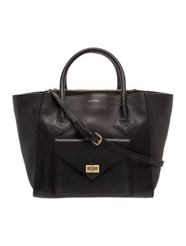 Leather Top Handle Bag