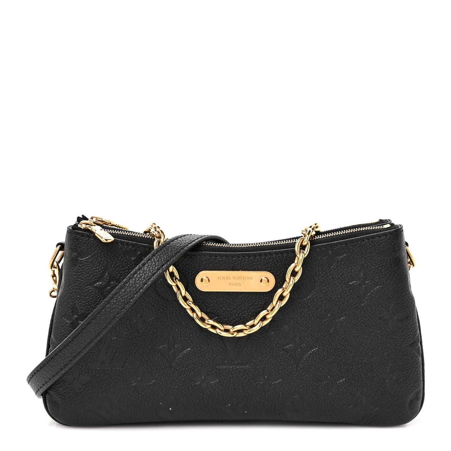 Louis Vuitton Empreinte Monogram Liv Pochette Black