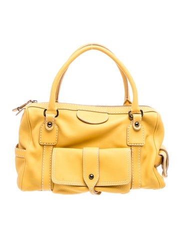 Tod's Leather Top Handle Bag