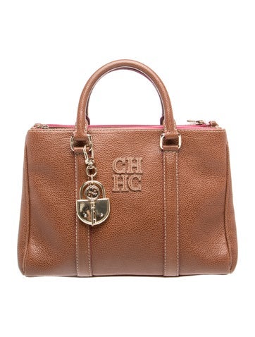 Leather Top Handle Bag
