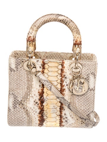 Python Lady Dior Medium