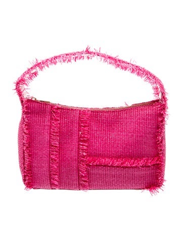 Cult Gaia Raffia Shoulder Bag