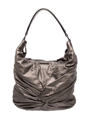Exploded Check Shoulder Bag