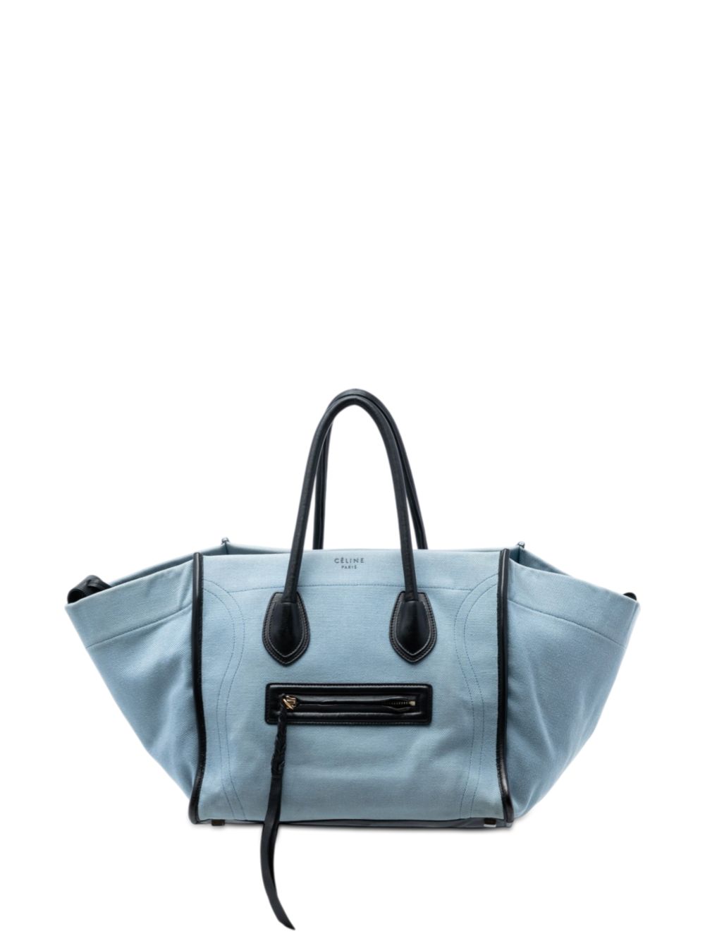 2015 Medium Denim Phantom Luggage tote bag