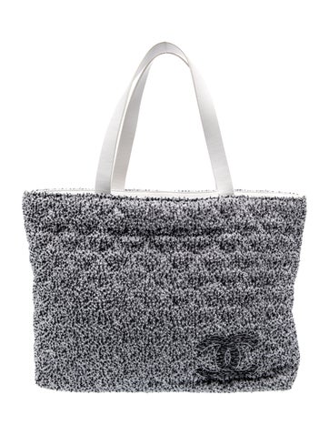 Terry Cloth CC Beach Tote