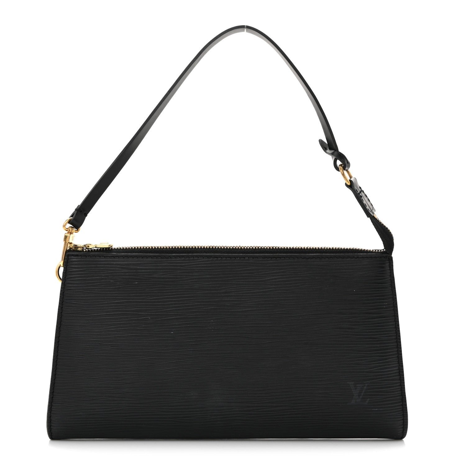 Louis Vuitton Epi Pochette Accessories 24 Black