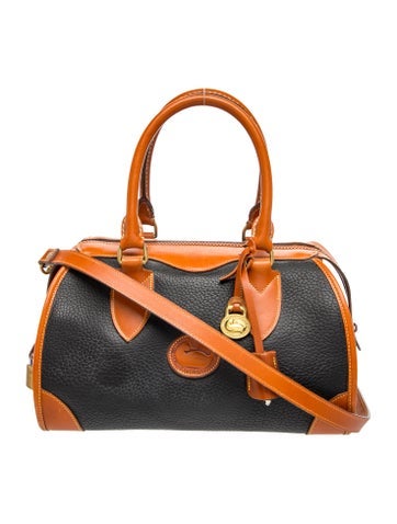 Leather Top Handle Bag