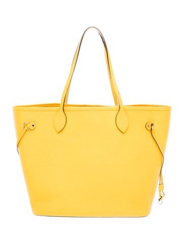 Epi Leather Neverfull w/Pouch MM