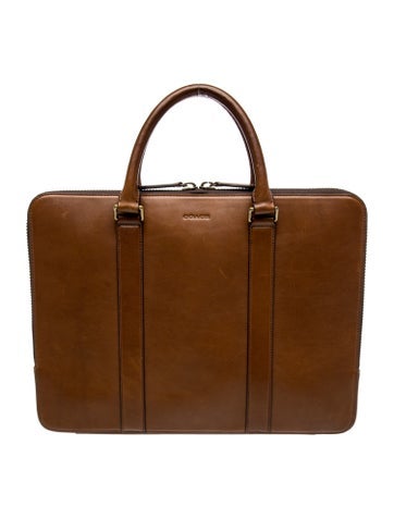 Leather Top Handle Bag