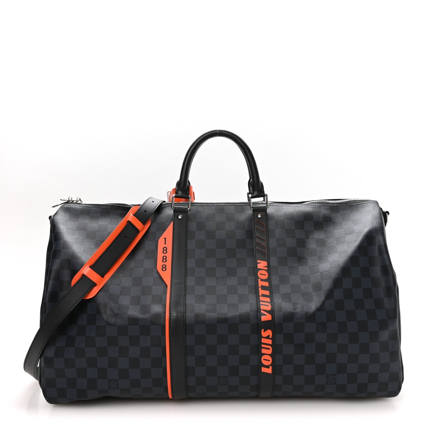 Louis Vuitton Damier Cobalt Race Keepall Bandouliere 55