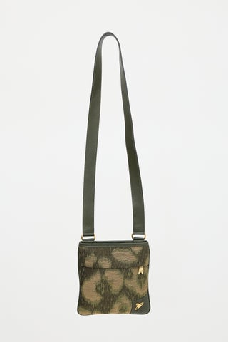 Jacquard Orb Pouch Bag