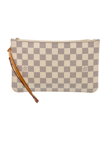 Damier Azur Neverfull Pouch