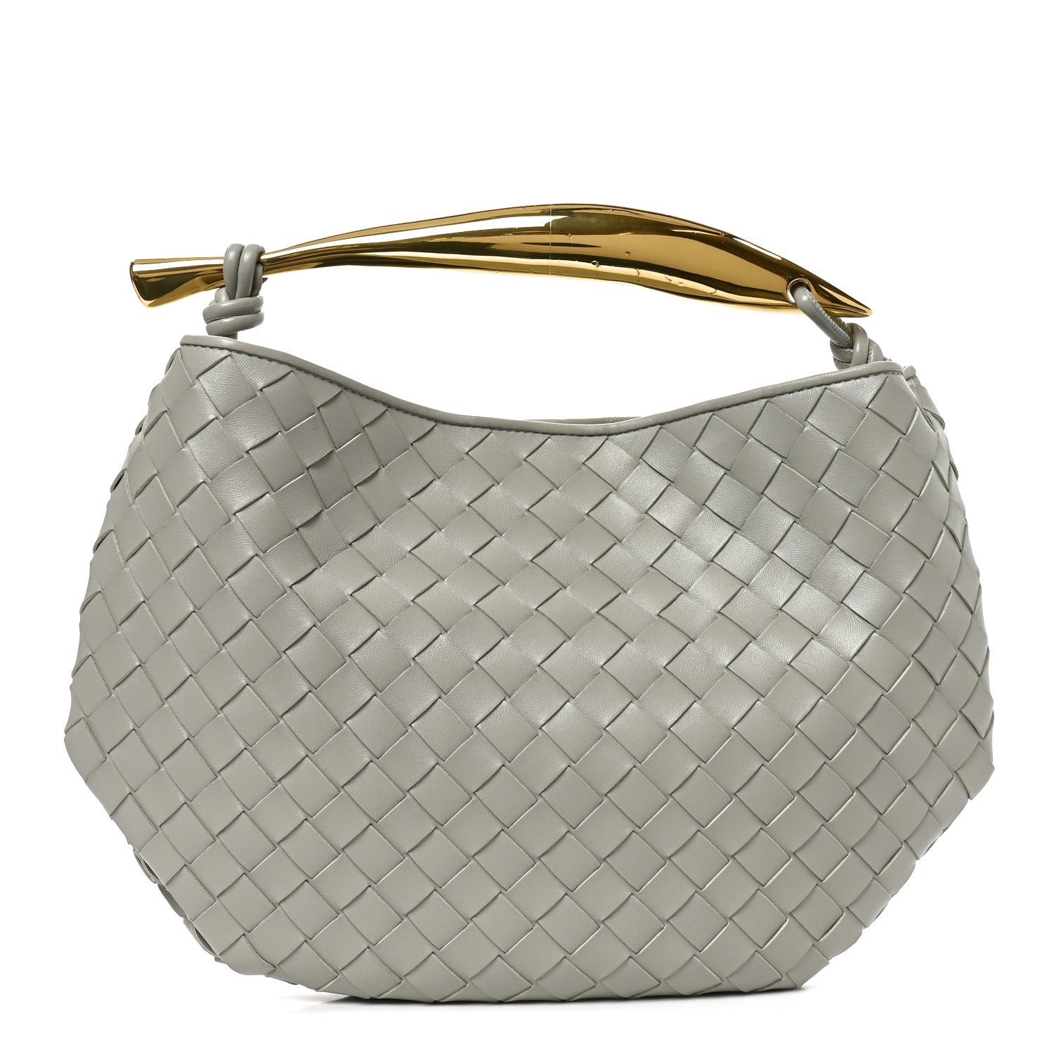 Bottega Veneta Nappa Intrecciato Sardine Bag Agate Grey Agate Grey