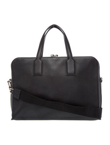 Leather Top Handle Bag MM
