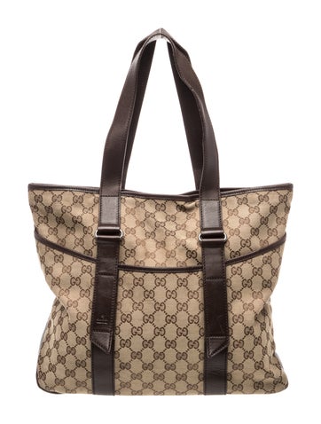 GG Canvas Tote Vintage
